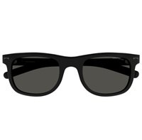 Lunettes de soleil Montblanc Homme MB0260S006-BLACK-BLACK-SMOKE53 - MB0260S006-BLACK-BLACK-SMOKE53